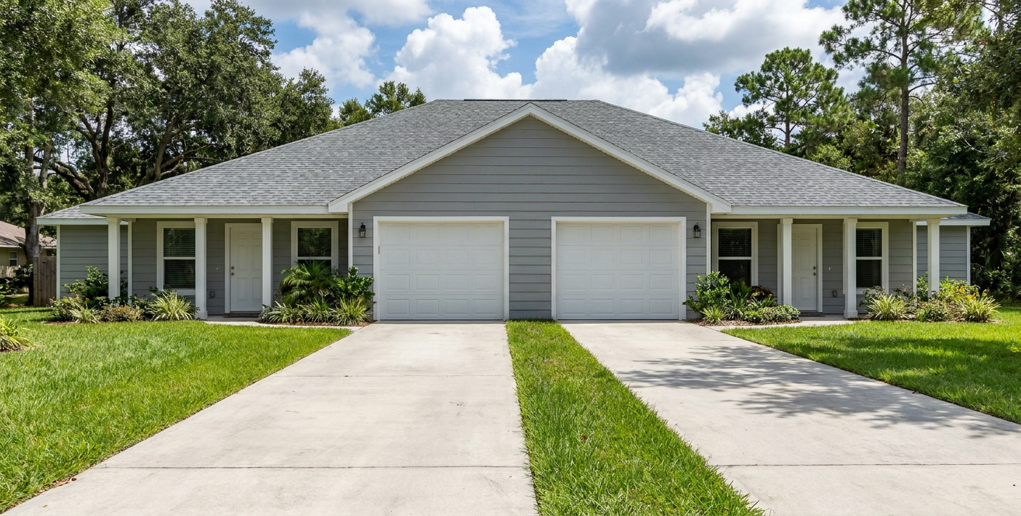 Duplex plan J1075d-25